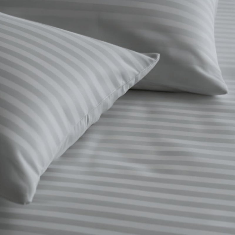 Bedding Zone King Bed Sheet Set - 3 Pieces grey - Image 4